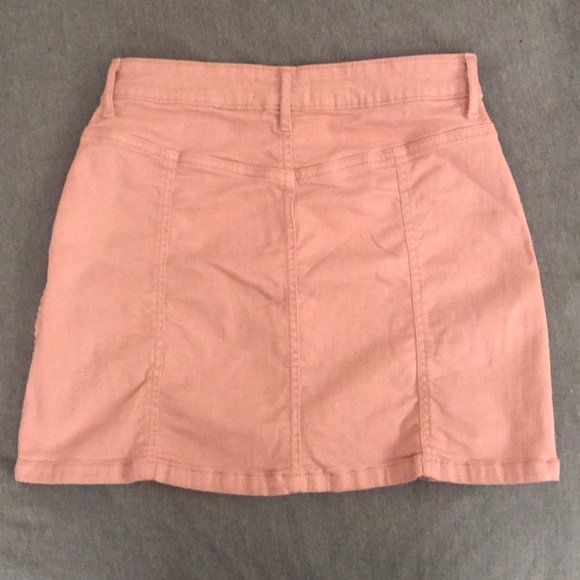 Pink Denim Skirt - Picture 2 of 2